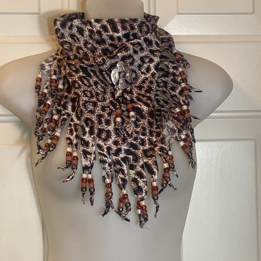 Handmade Print Animal Bandana Accessories